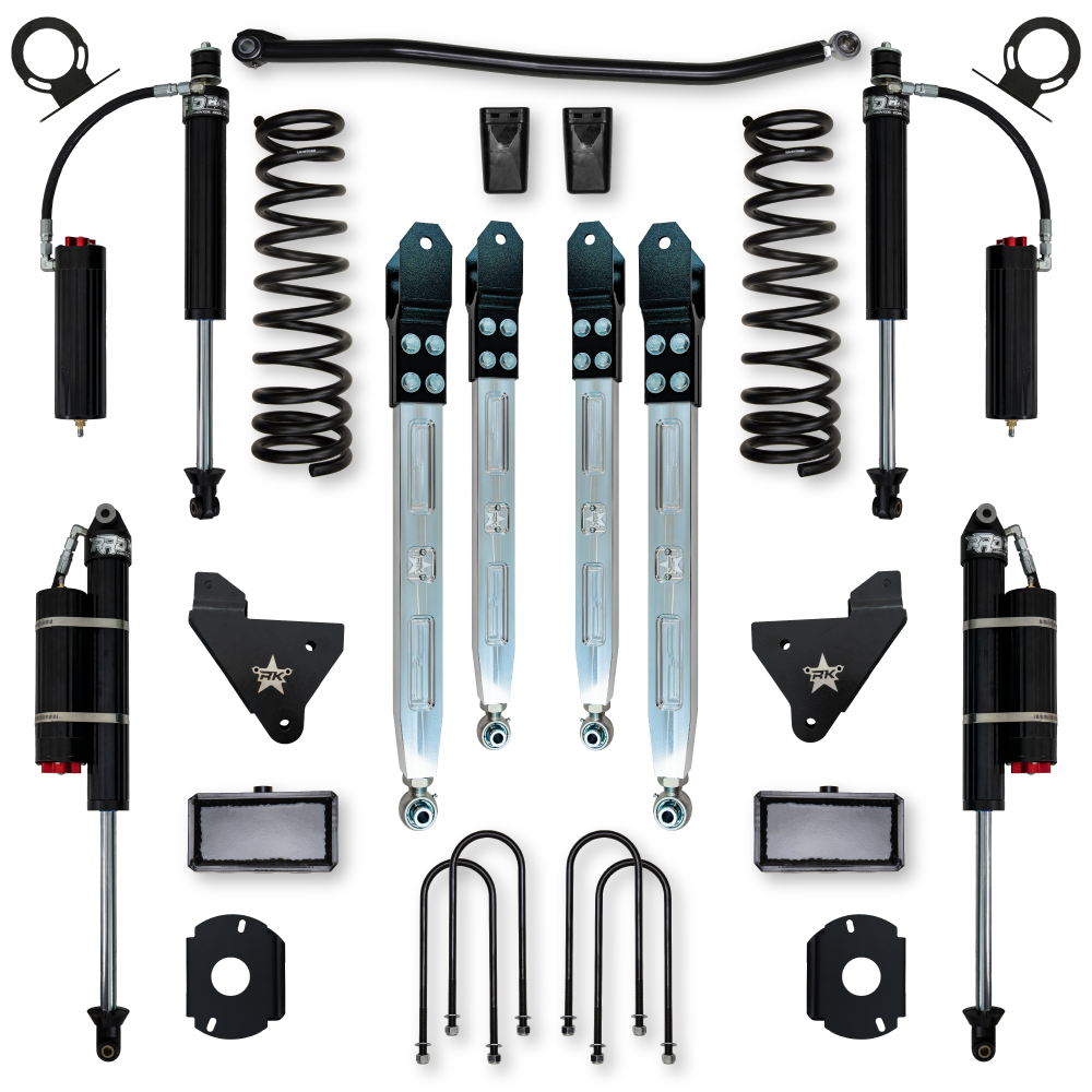 3.5 Inch Adventure X Pro Elite Suspension Rear Air Ride System For Ram 3500 HD 2013-Up Gas Rock Krawler-1