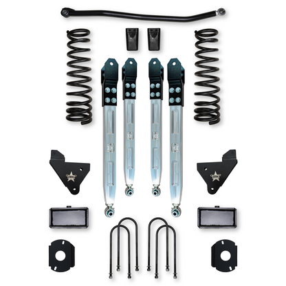 3.5 Inch Adventure X Pro Elite Suspension Rear Air Ride System For Ram 3500 HD 2013-Up Gas Rock Krawler-3