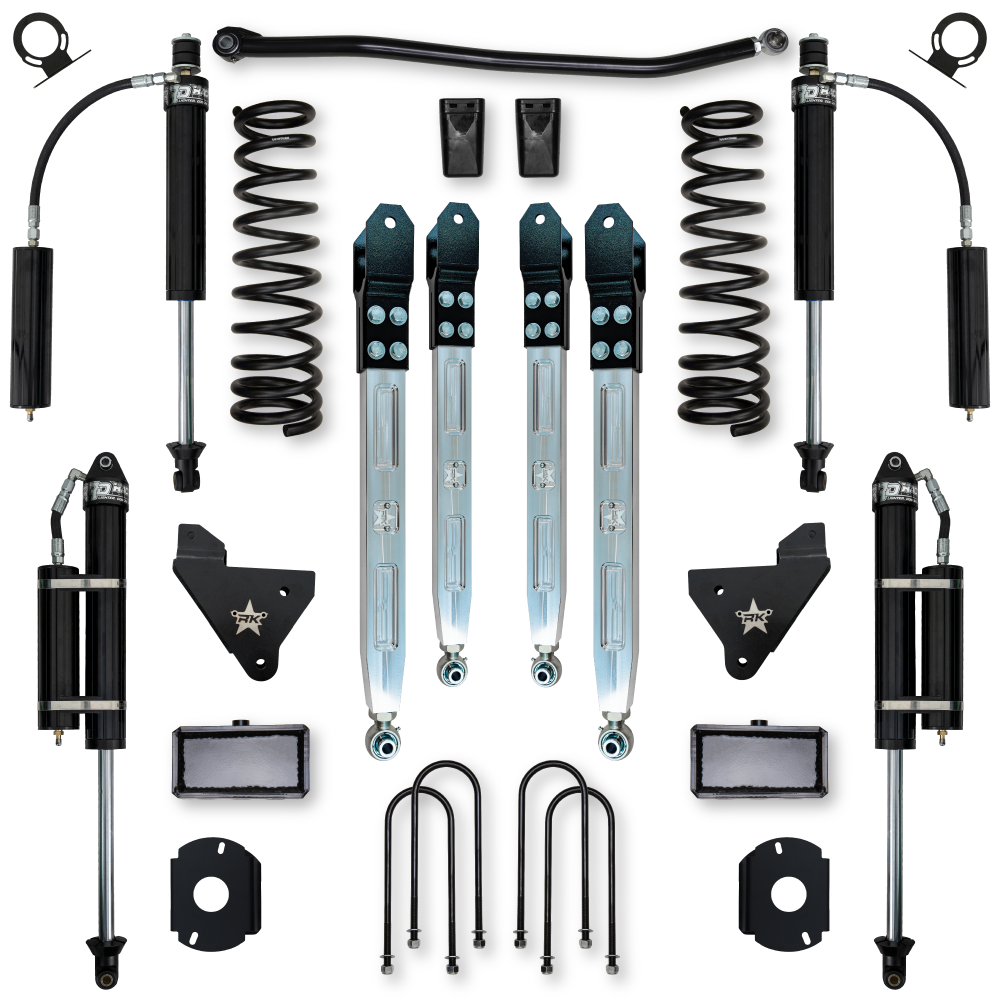 3.5 Inch Adventure X Pro Elite Suspension Rear Air Ride System For Ram 3500 HD 2013-Up Gas Rock Krawler