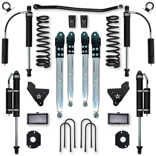 3.5 Inch Adventure X Pro Elite Suspension Rear Air Ride System For Ram 3500 HD 2013-Up Gas Rock Krawler