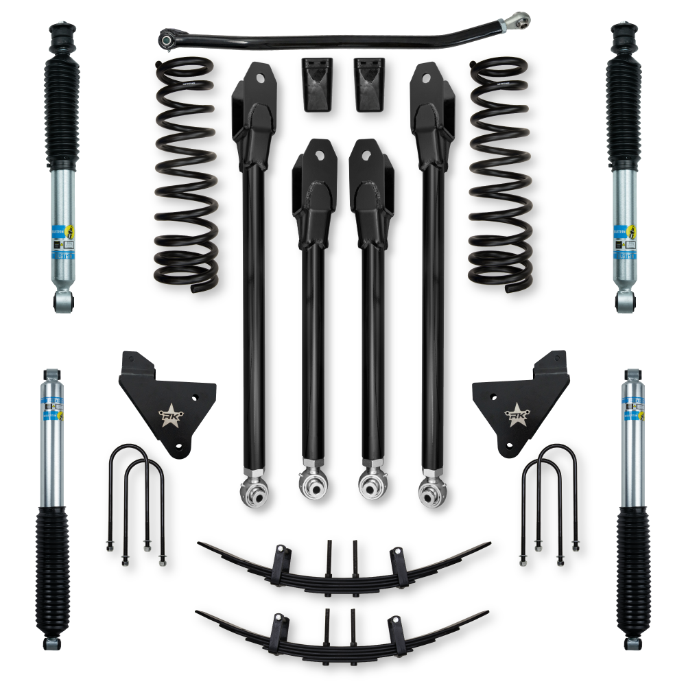 3.5 Inch X- Factor Suspension System For Ram 3500 HD 2013-Up Gas Rock Krawler-2
