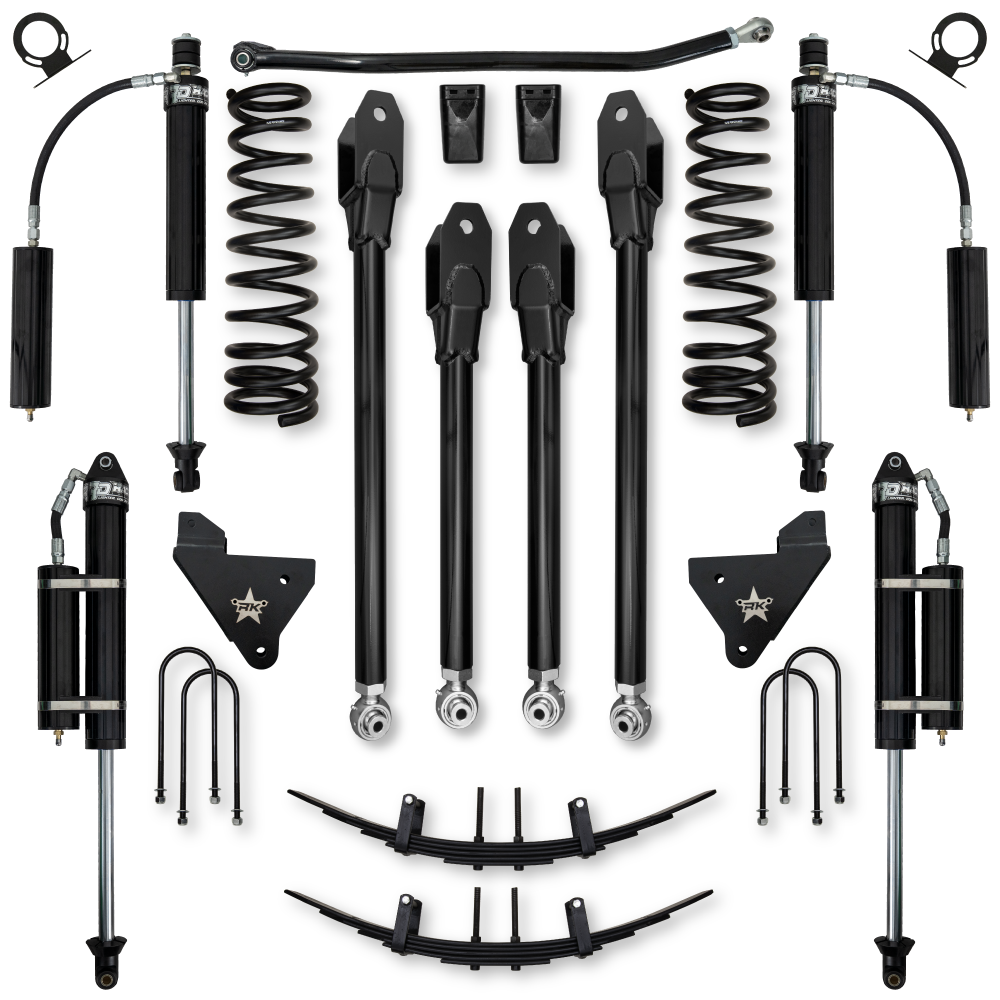 3.5 Inch X- Factor Suspension System For Ram 3500 HD 2013-Up Gas Rock Krawler