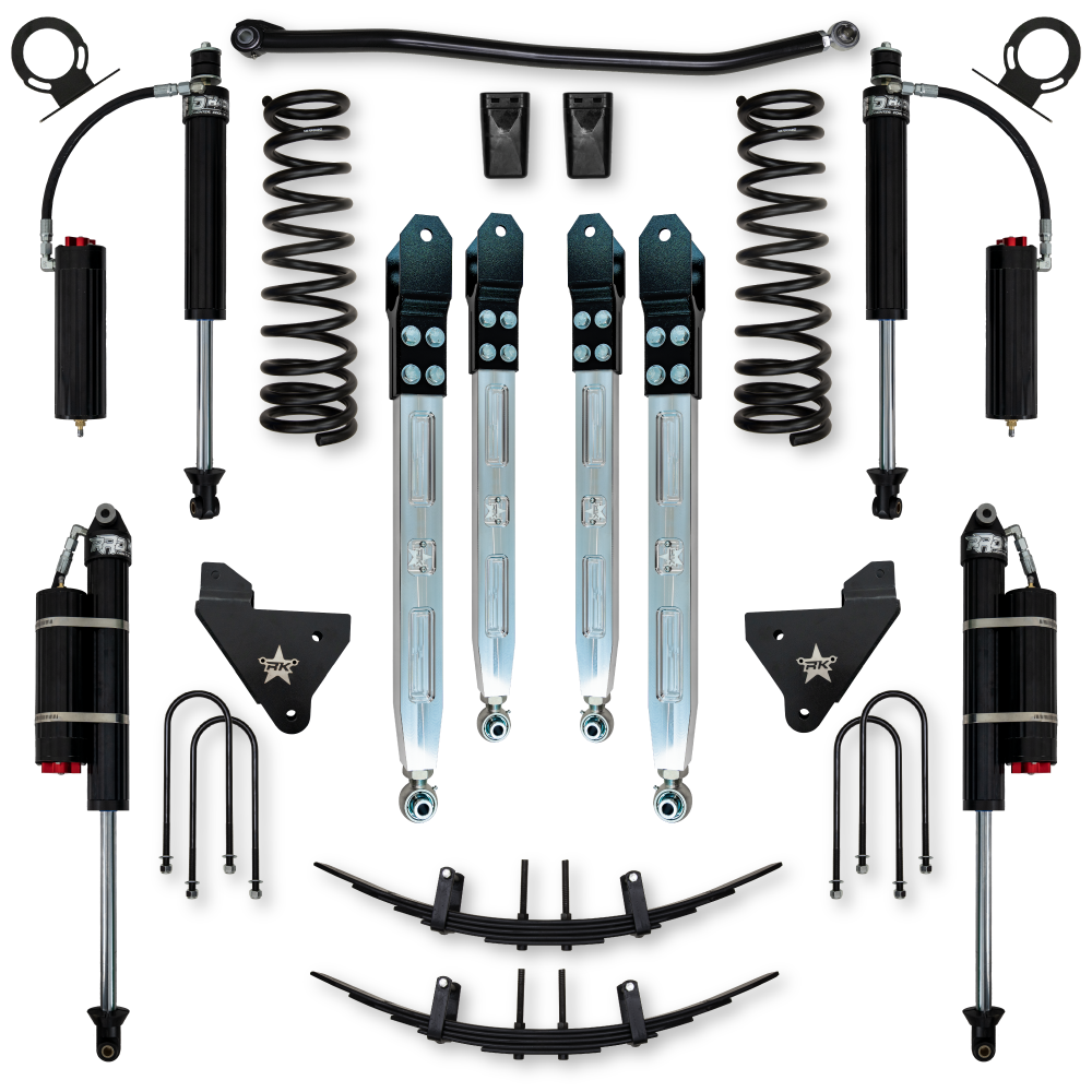 3.5 Inch X- Factor Pro Elite Suspension System For Ram 3500 HD 2013-Up Gas Rock Krawler