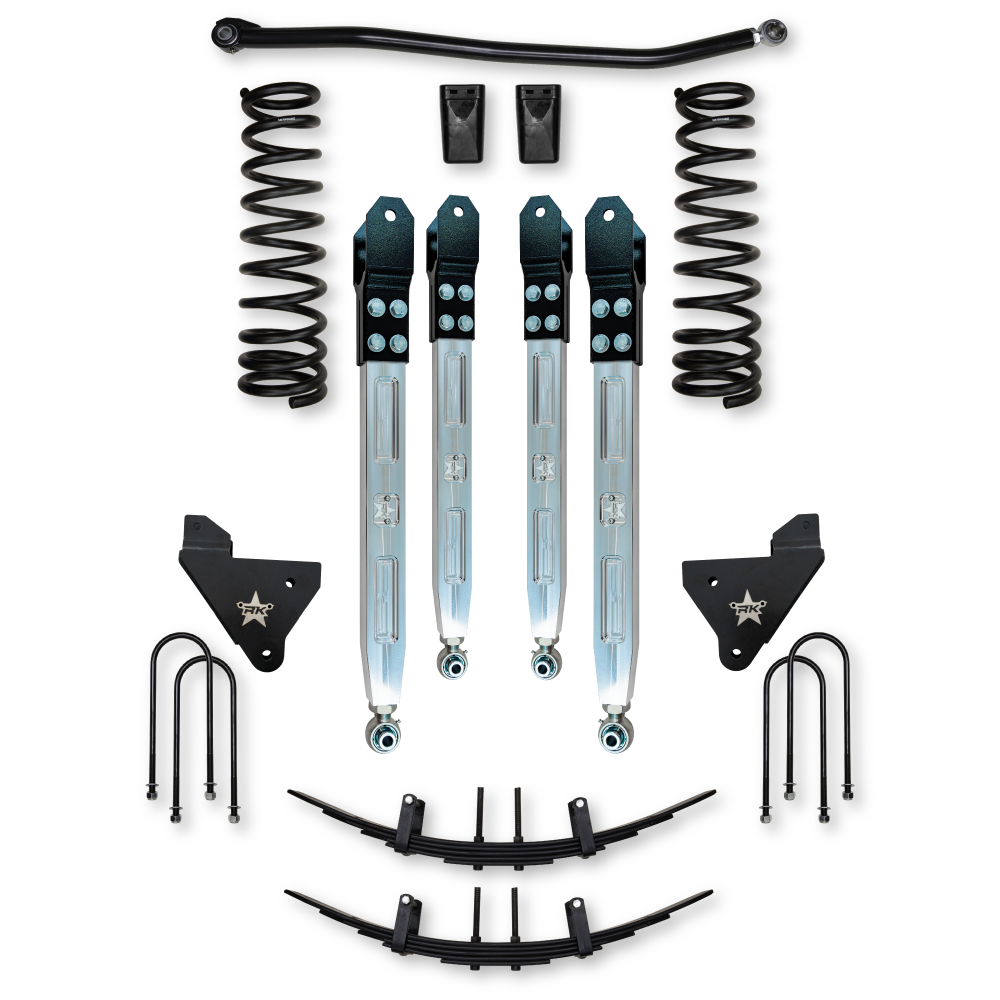 3.5 Inch X- Factor Pro Elite Suspension System For Ram 3500 HD 2013-Up Gas Rock Krawler-1