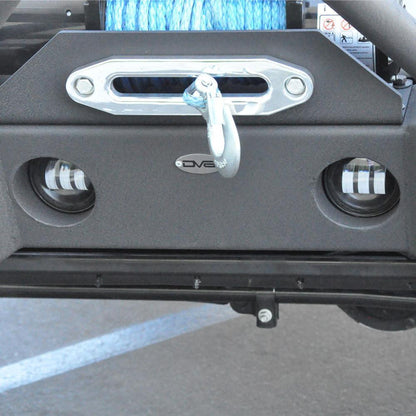 2007 2018 Jeep Wrangler JK JKU 4 inch Round Fog Lights DV8 Offroad-2