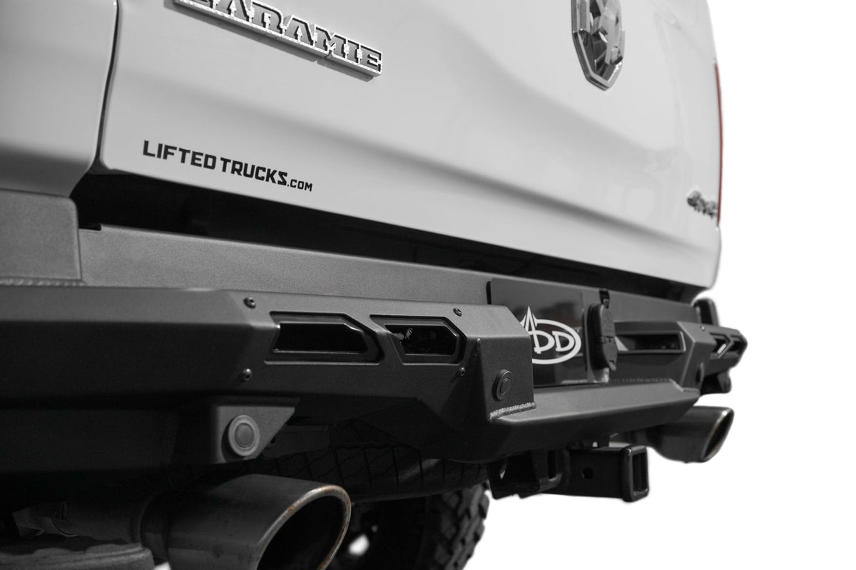 2019-2024 RAM 1500 non-Rebal Black Label Rear Bumper Addictive Desert Designs-1