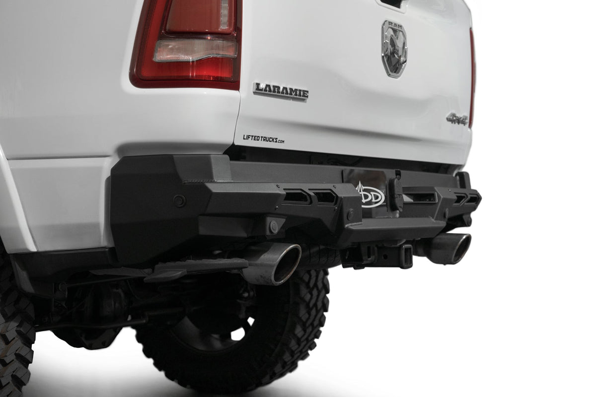 2019-2024 RAM 1500 non-Rebal Black Label Rear Bumper Addictive Desert Designs-3