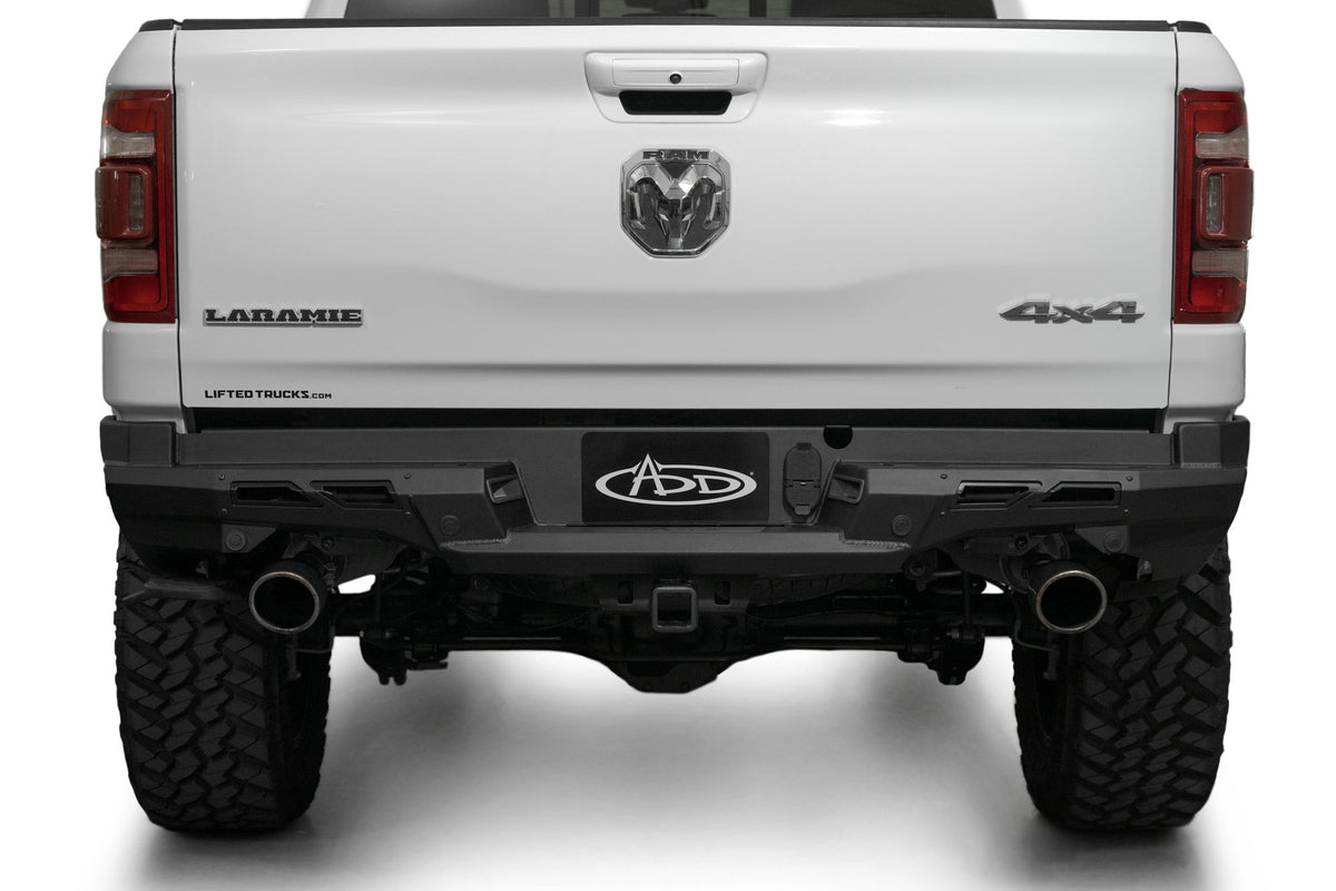 2019-2024 RAM 1500 non-Rebal Black Label Rear Bumper Addictive Desert Designs-6