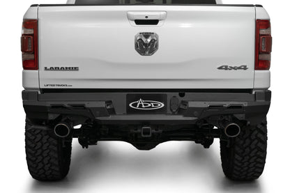 2019-2024 RAM 1500 non-Rebal Black Label Rear Bumper Addictive Desert Designs-6
