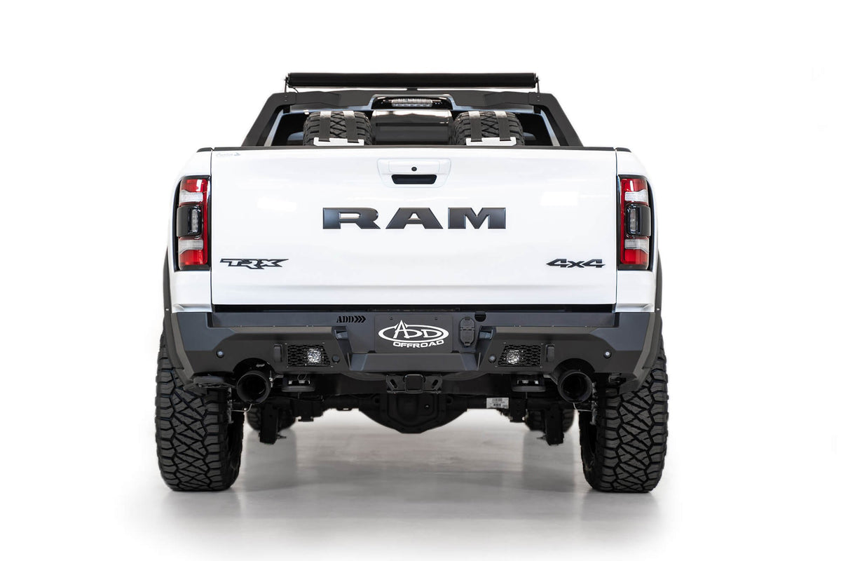 2021-2024 RAM 1500 TRX Stealth Fighter Rear Bumper Addictive Desert Designs-6
