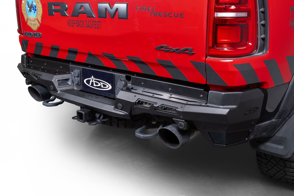 2025 Ram RHO Phantom Rear Bumper Addictive Desert Designs-11