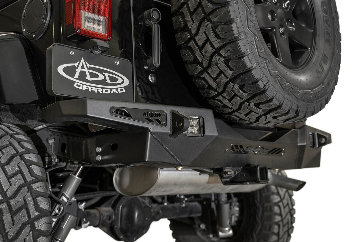 2007-2018 Jeep Wrangler JK Stealth Fighter Rear Bumper Addictive Desert Designs-4