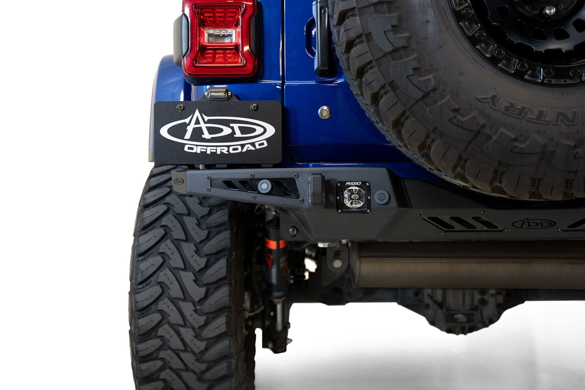 2018 -2025 Jeep JL JLU Wrangler Stealth Fighter Rear Bumper Addictive Desert Designs-5