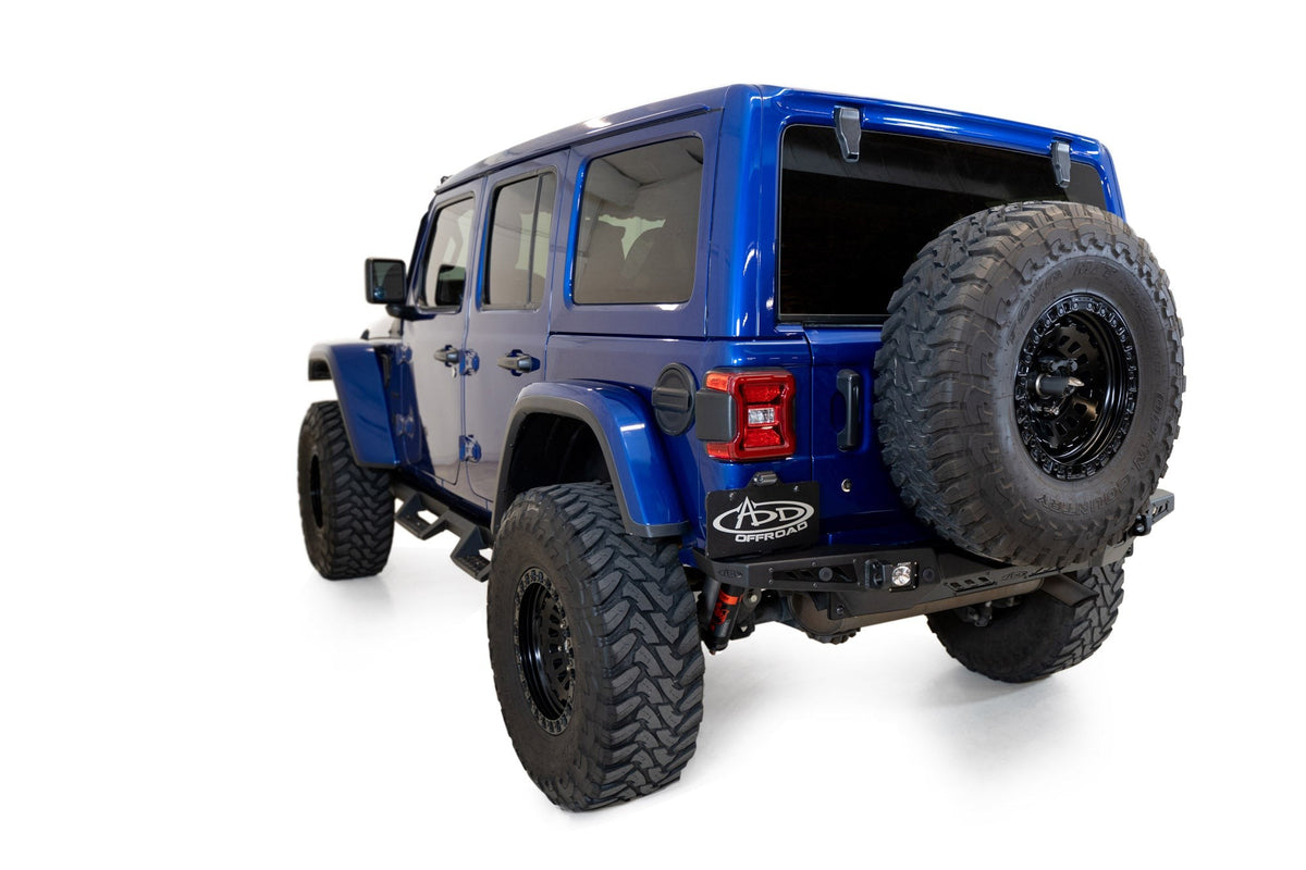 2018 -2025 Jeep JL JLU Wrangler Stealth Fighter Rear Bumper Addictive Desert Designs-6