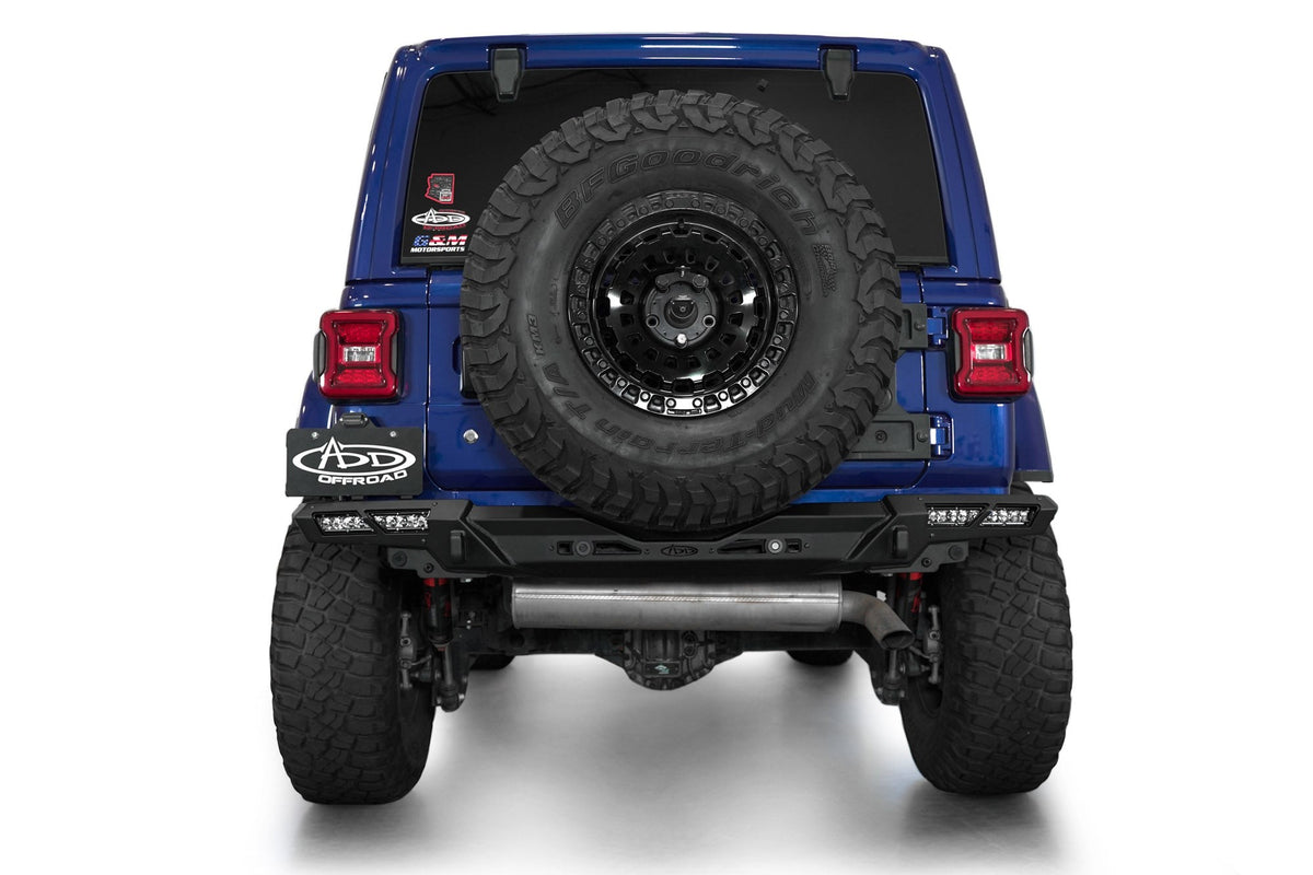 2018-2025 Jeep JL JLU Wrangler Phantom Rear Bumper Addictive Desert Designs-6