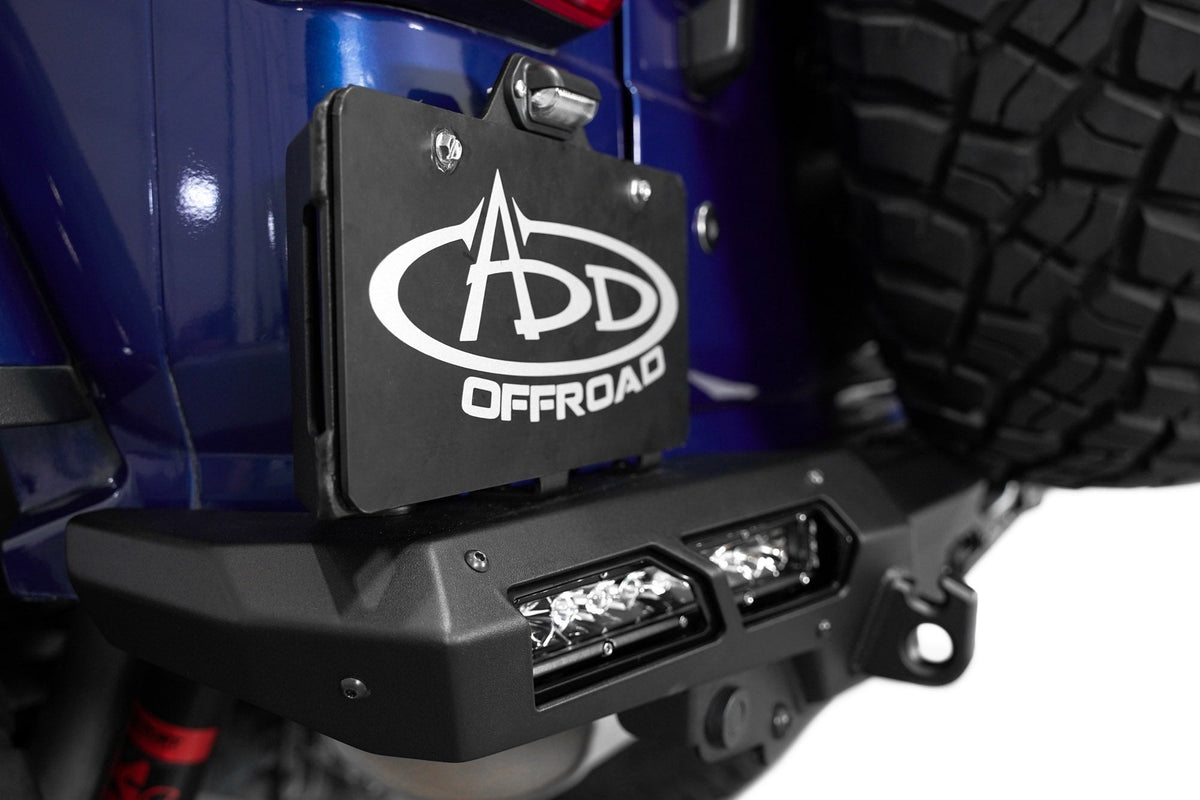 2018-2025 Jeep JL JLU Wrangler Phantom Rear Bumper Addictive Desert Designs-7