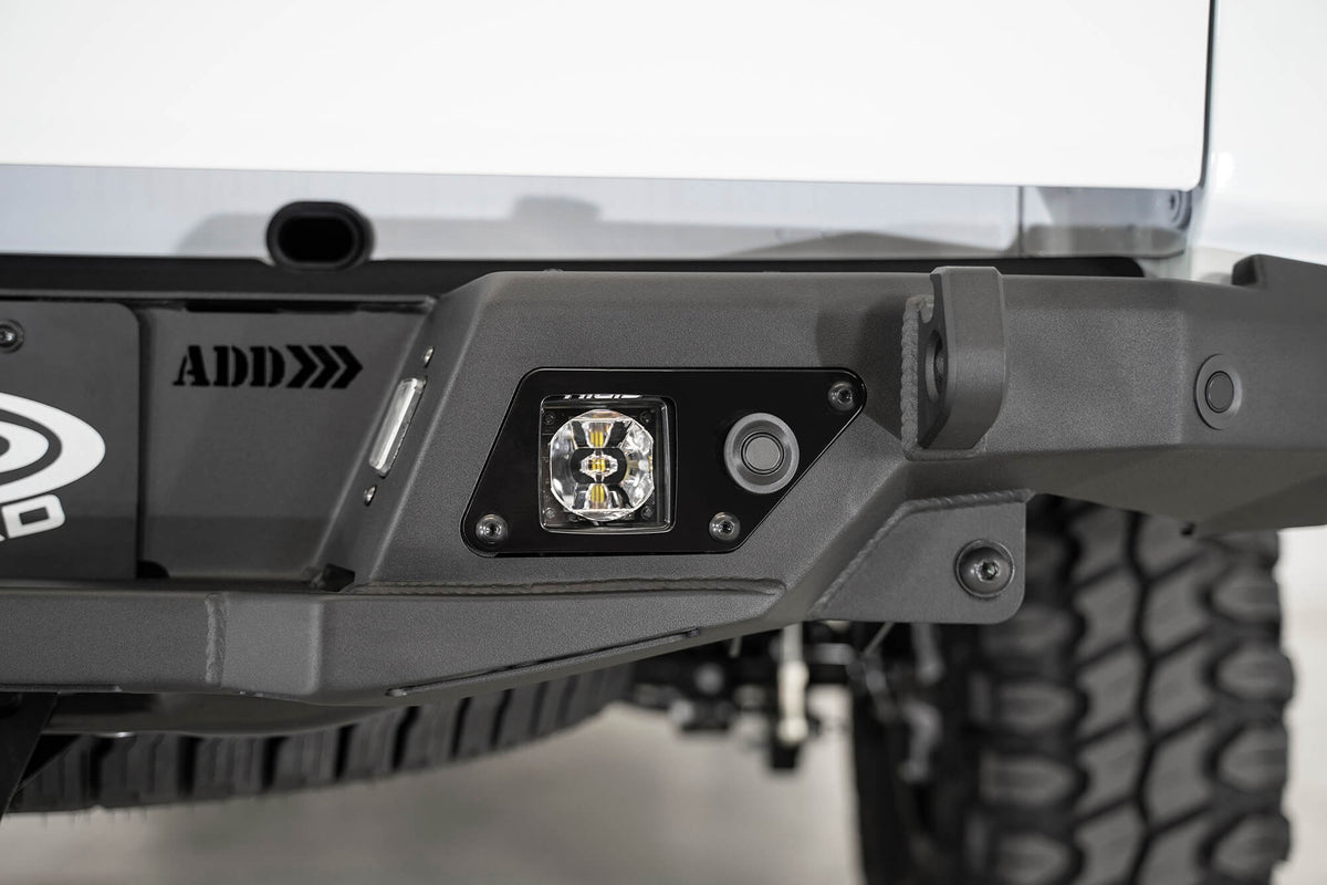 2020-2025 Jeep Gladiator JT Stealth Fighter Rear Bumper Addictive Desert Designs-6