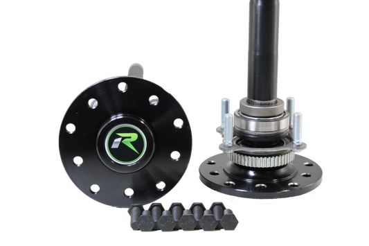 Revolution Gear and Axle 1987-06 Wrangler TJ Dana 44 4140 Chromoly Disc Brakes USA Made Rear Axle Kit Revolution Gear