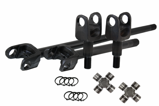 2007-18 Wrangler JK Dana 44 4340 Chromoly USA Made Front Kit Revolution Gear and Axle