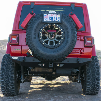 Jeep JL Shorty Rear Bumper For 18-Pres Wrangler JL No Tire Carrier Rigid Series Rock Slide Engineering-2