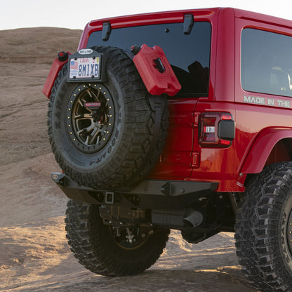 Jeep JL Shorty Rear Bumper For 18-Pres Wrangler JL No Tire Carrier Rigid Series Rock Slide Engineering-3