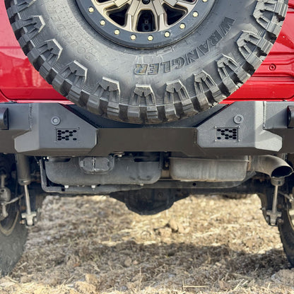 Rear Bumper/No Tire Carrier For 18-25 Jeep Wrangler JL 2-4 Door Rock Slide Engineering-5