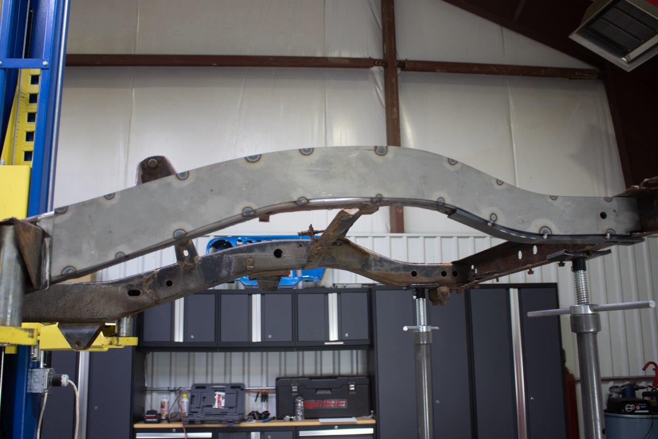 1976-1983 Jeep CJ5 & 1976-1986 Jeep CJ7 Rear Frame Stiffeners RB1006 Rust Buster Frameworks-3