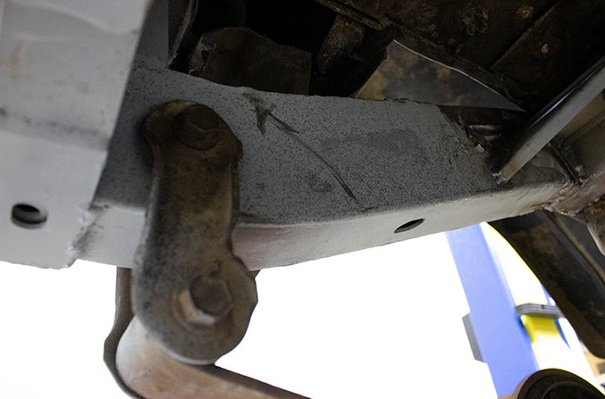Jeep YJ Rear Shackle Mount Section For 87-95 Jeep YJ Wrangler Rust Buster Frameworks-11