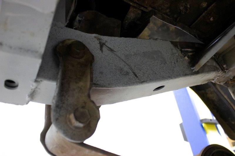 Jeep YJ Rear Shackle Mount Section For 87-95 Jeep YJ Wrangler Rust Buster Frameworks-5