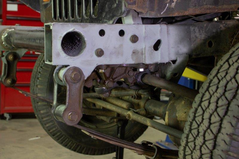 Jeep YJ Front Shackle and Steering Box Mount Section 87-95 Jeep YJ Wrangler Rust Buster Frameworks-9