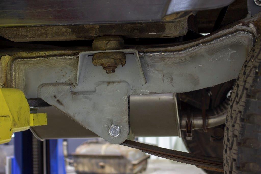 Jeep YJ Rear Leaf Spring Mount Section For 87-95 Jeep YJ Wrangler Rust Buster Frameworks-9