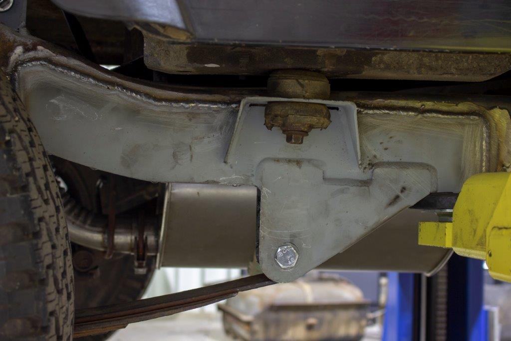 Jeep YJ Rear Leaf Spring Mount Section For 87-95 Jeep YJ Wrangler Rust Buster Frameworks-4