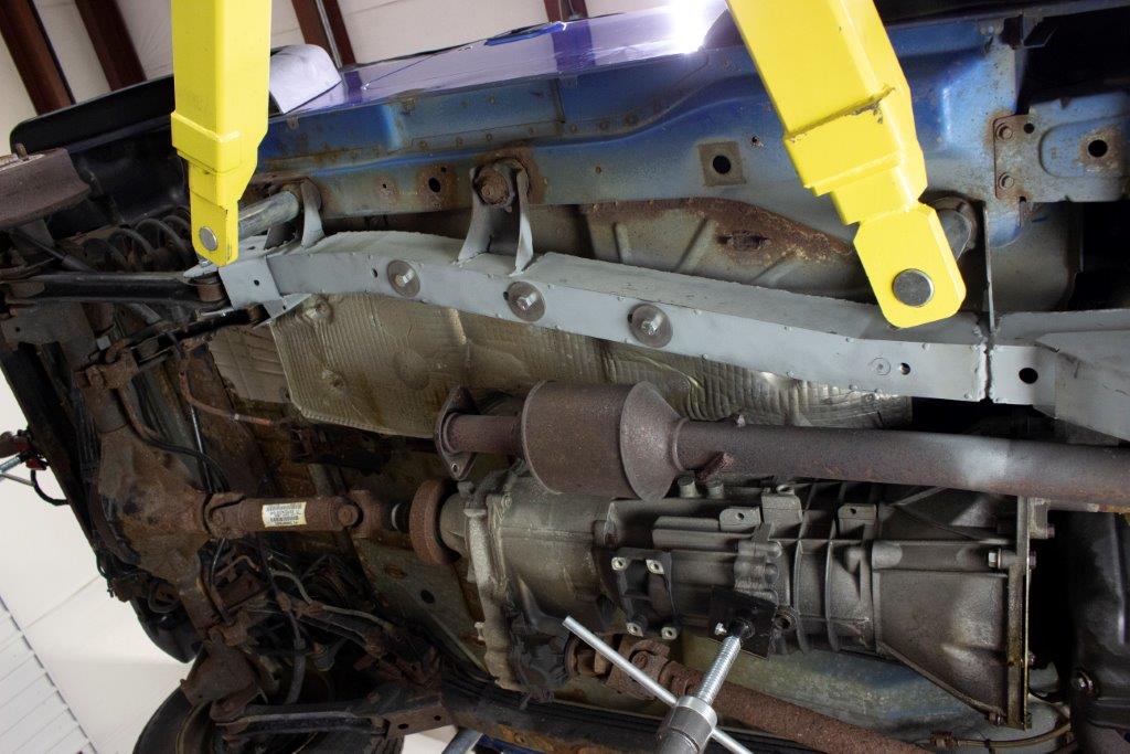 1997-2006 Jeep Wrangler TJ Full Center Frame with Trail Arm Mount RB3061 RB3063 Rust Buster Frameworks-5
