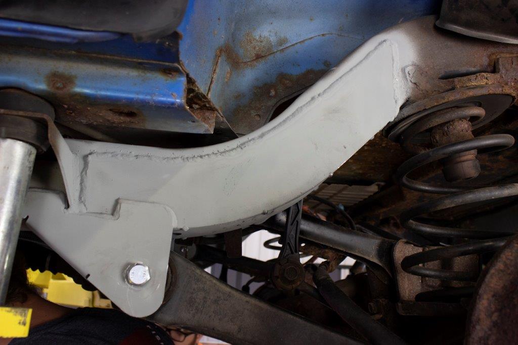 Jeep TJ Rear Trailing Arm Mounts Frame Repair For 97-06 Jeep TJ Wrangler Rust Buster Frameworks-3