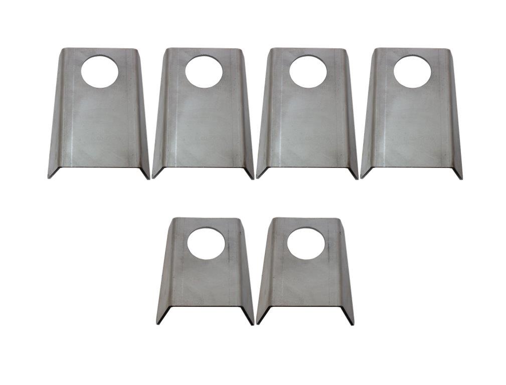 1997-2006 Jeep Wrangler TJ & Wrangler Unlimited LJ Body Mount Brackets RB4018 Rust Buster Frameworks