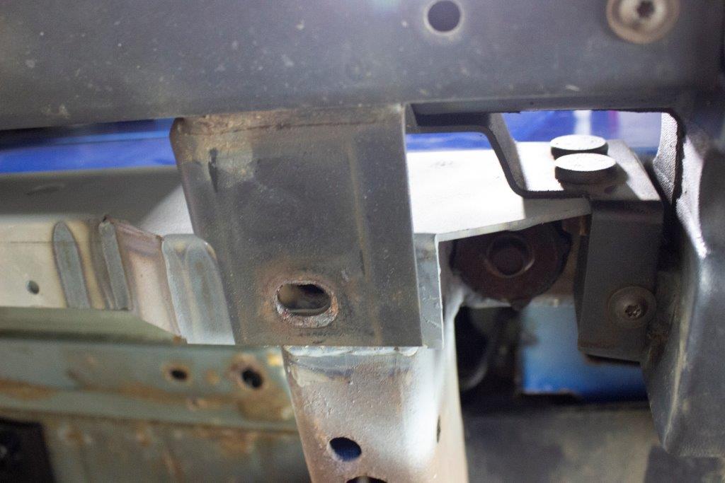 1997-2006 Jeep Wrangler TJ & Wrangler unlimited LJ Rear Crossmember RB4022 Rust Buster Frameworks-4