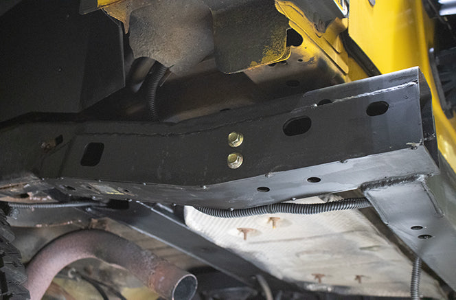 Wrangler Rear Frame Section For 07-18 Wrangler JK Raw Steel Rust Buster Frameworks-11