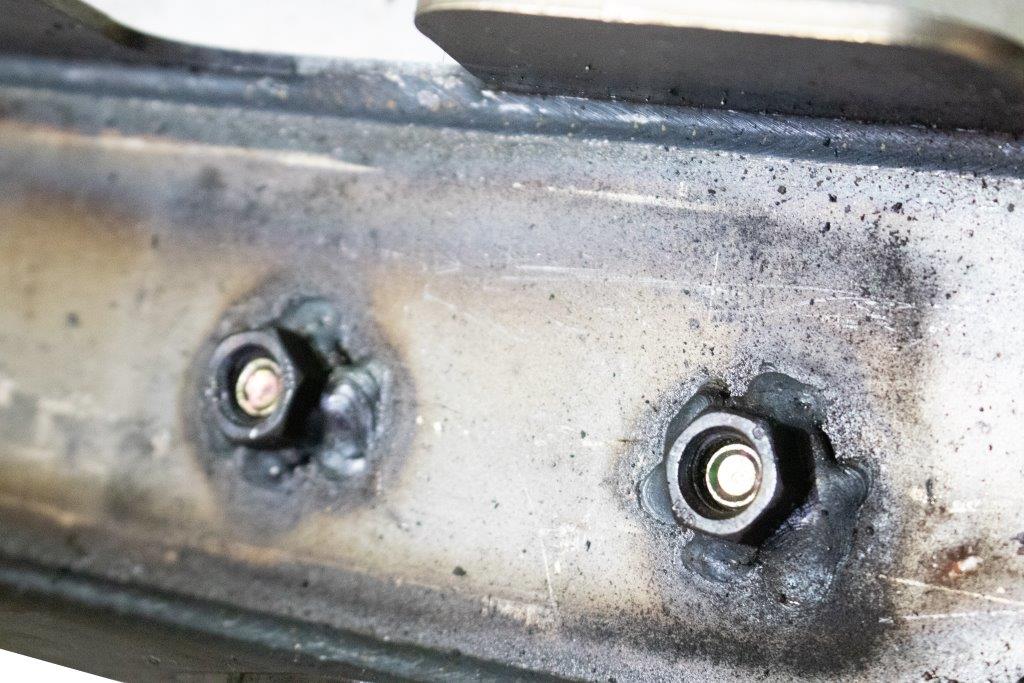 Wrangler Rear Frame Section For 07-18 Wrangler JK Raw Steel Rust Buster Frameworks-2