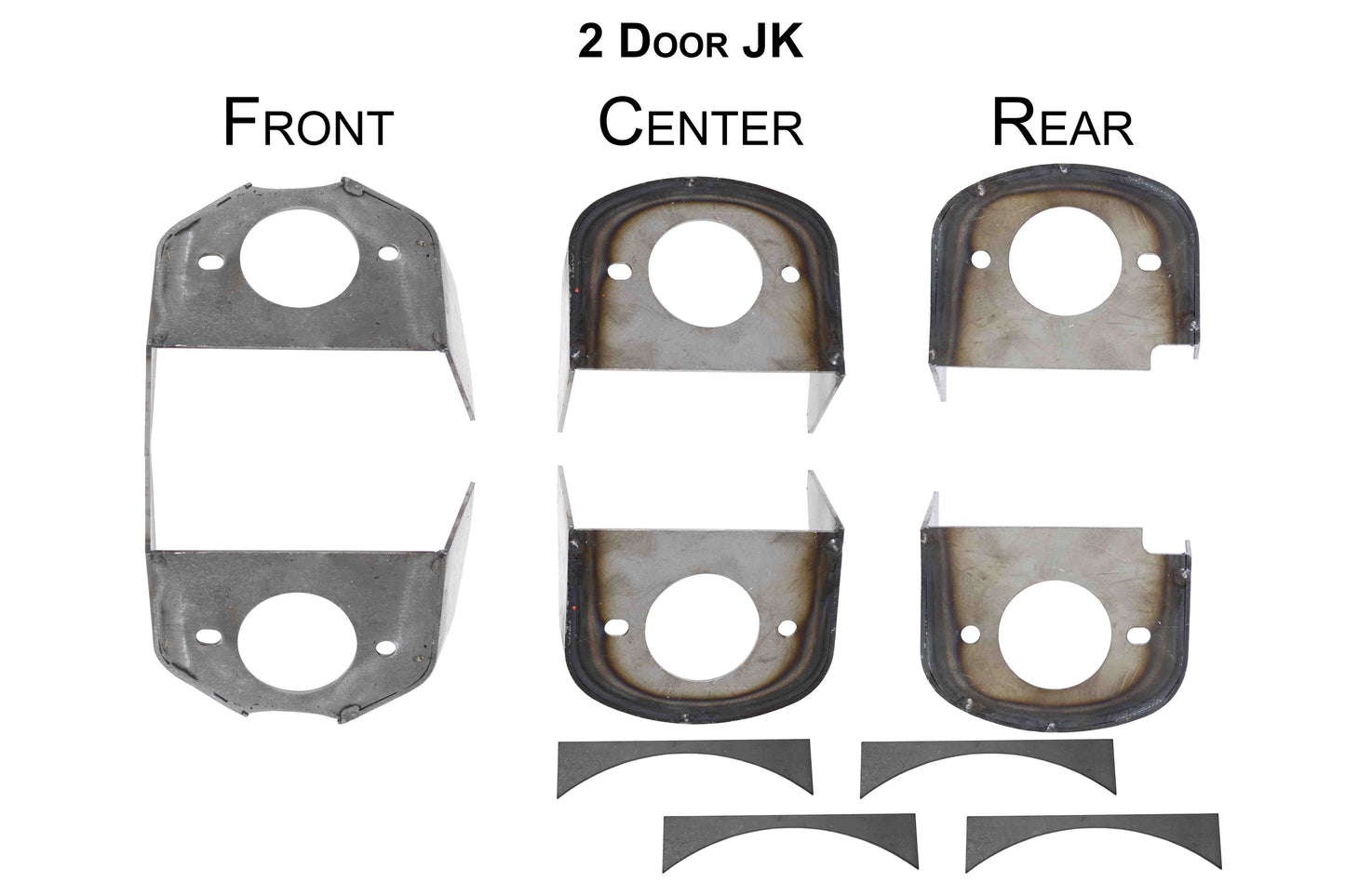 2007-2018 Jeep Wrangler JK Frame body Mounts RB5056 Rust Buster Frameworks