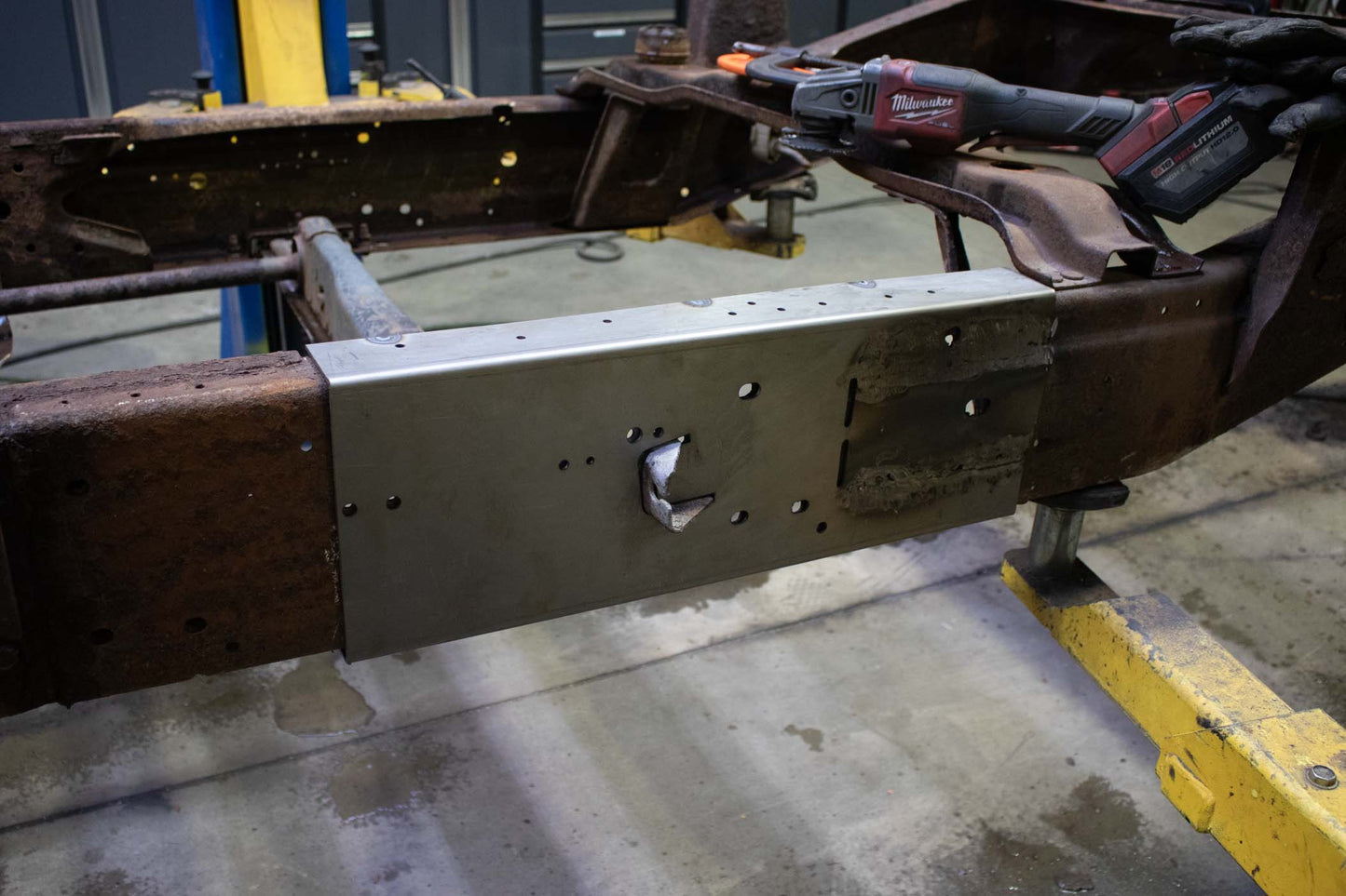 Rust Buster Frameworks Center Frame Repair Kit Passenger Side For 97-03 Ford F-150 Rust Buster Frameworks