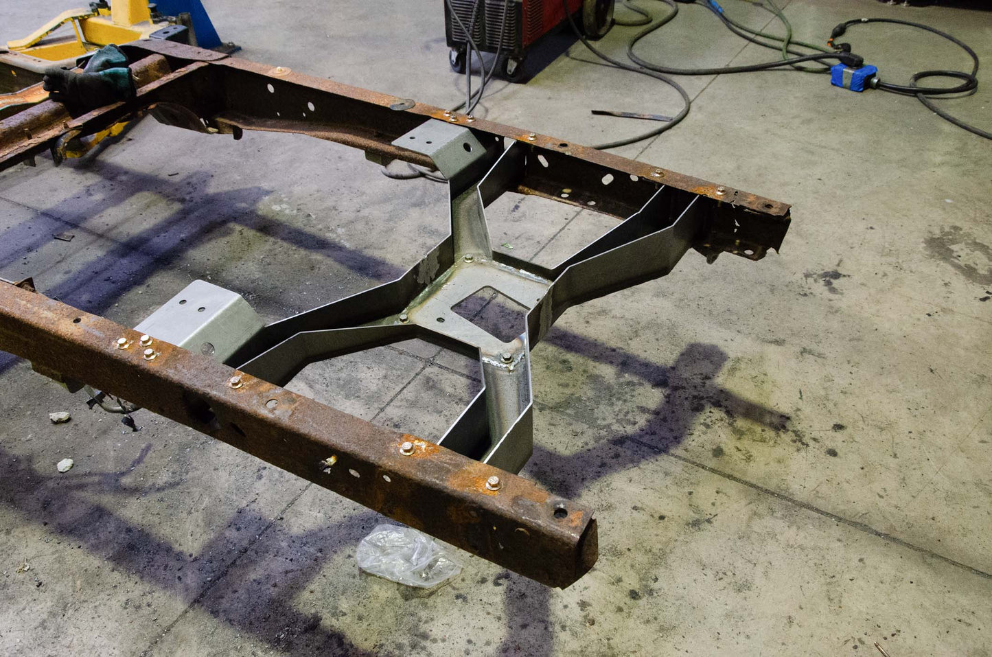 Rust Buster Frameworks 97-03 F150 Spare Tire Crossmember (Fits all cabs and Beds) Rust Buster Frameworks