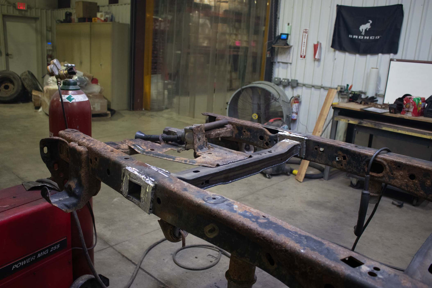 Rust Buster Frameworks Forward Spare Tire Crossmember For 09-14 Ford F-150 Rust Buster Frameworks