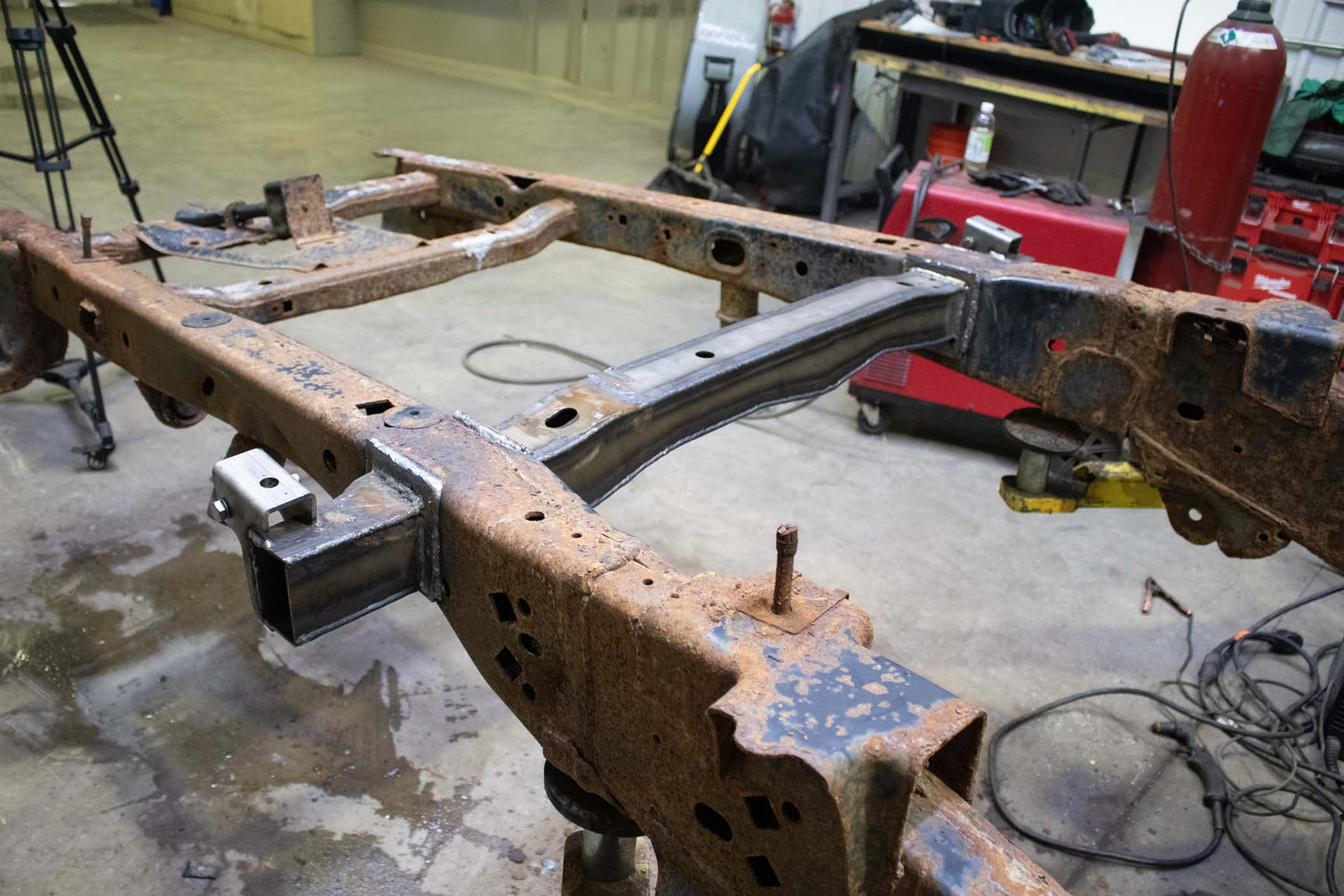 Rust Buster Frameworks Rust Buster Rear Fuel Tank Crossmember For 2009-2014 Ford F-150 RB7024