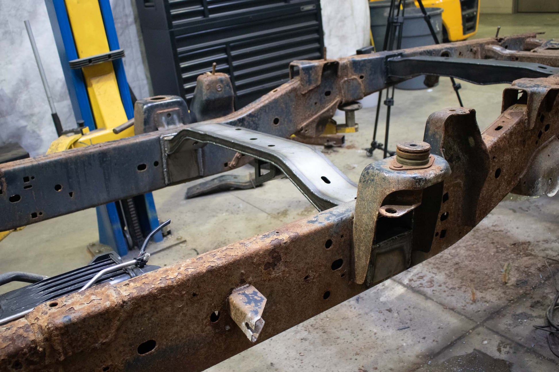 Rust Buster Frameworks Rust Buster Forward Fuel Tank Crossmember For 2009-2014 Ford F-150 RB7025