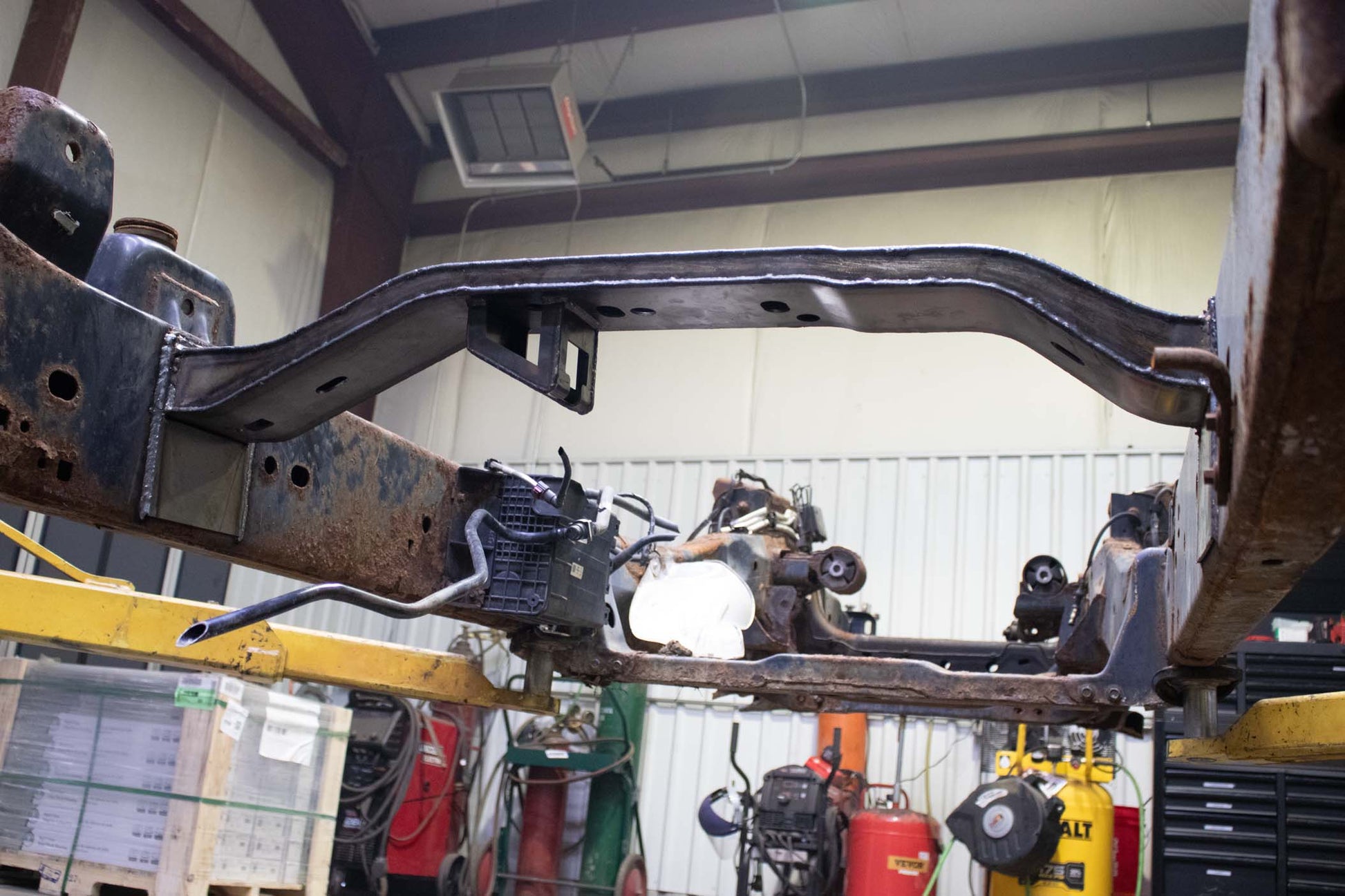 Rust Buster Frameworks Rust Buster Forward Fuel Tank Crossmember For 2009-2014 Ford F-150 RB7025