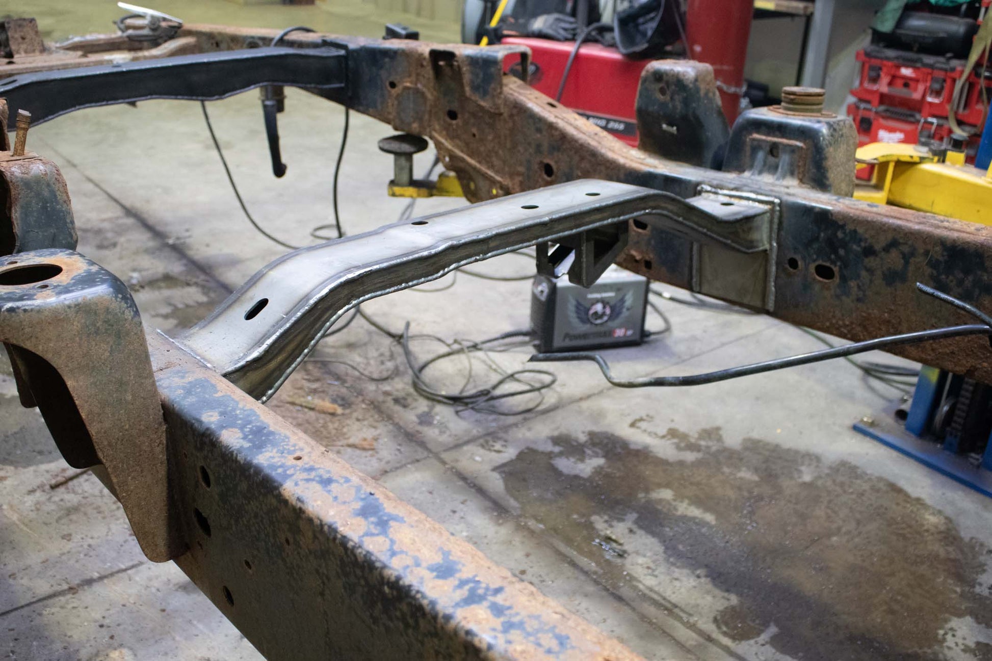 Rust Buster Frameworks Rust Buster Forward Fuel Tank Crossmember For 2009-2014 Ford F-150 RB7025