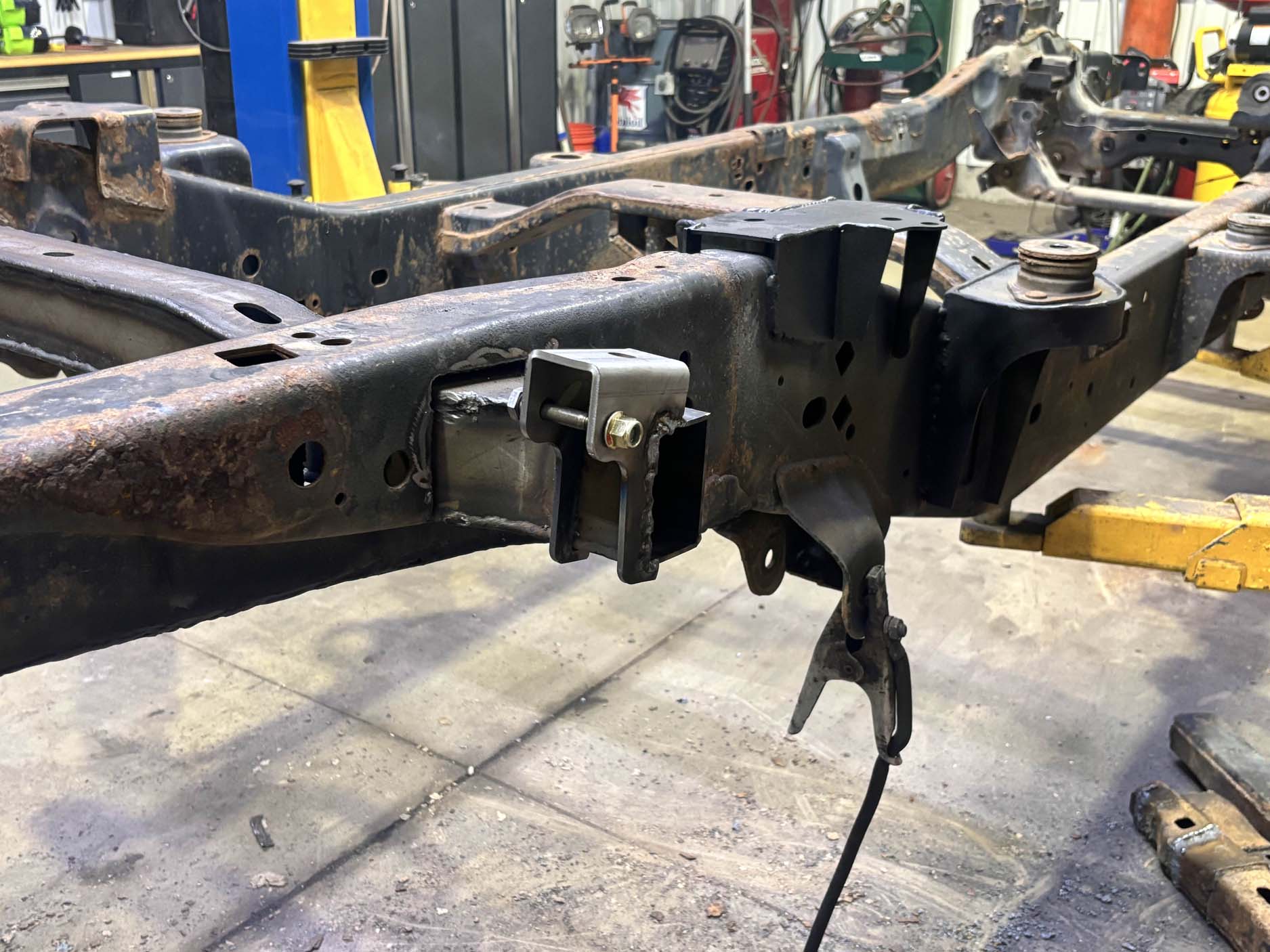 Rust Buster Frameworks Rear Shock Mount Passenger Side For 09-14 Ford F-150 Rust Buster Frameworks