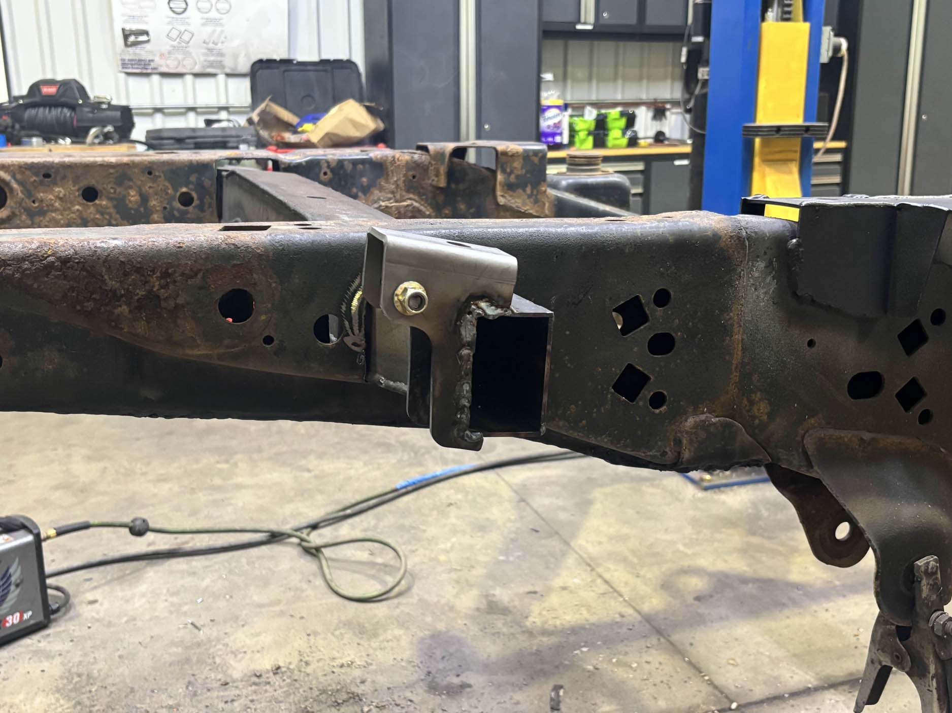 Rust Buster Frameworks Rear Shock Mount Passenger Side For 09-14 Ford F-150 Rust Buster Frameworks