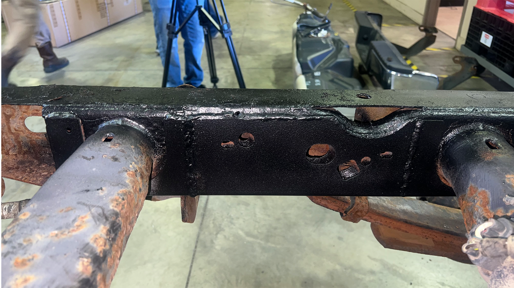2004-2008 Ford F150 Rear Frame Section RB7073L/R Rust Buster Frameworks-1