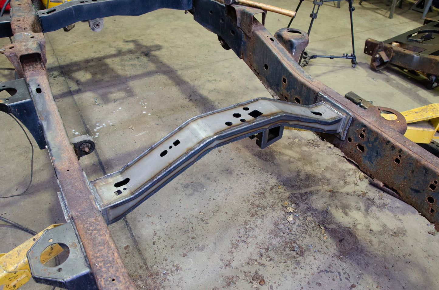 Rust Buster Frameworks 04-08 F150 4x4 SuperCab 6.5 Foot Bed Forward Gas Tank Crossmember Rust Buster Frameworks